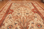 Front of Large Antique Persian Sultanabad Rug 74109 by Nazmiyal Rugs