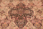Medallion on Oversized Antique Persian Kerman Rug 74125 by Nazmiyal Rugs