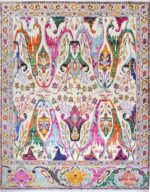 Modern Bidjar Silk Rug 30015 by Nazmiyal Rugs