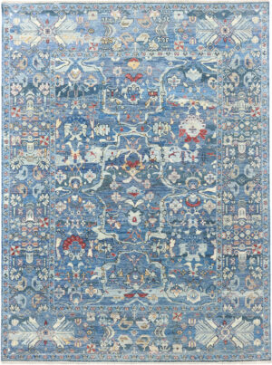 Modern Classic Rug 30006 by Nazmiyal Rugs