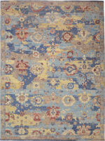 Modern Oushak Rug Modern Oushak Rug 30005 by Nazmiyal Rugs