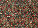 Pattern on Antique Persian Isfahan Rug 95020 by Nazmiyal Rugs