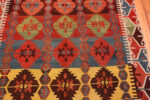 Pattern on Antique Turkish Kilim Rug Pattern on Antique Turkish Kilim Rug 74195 by Nazmiyal Rugs