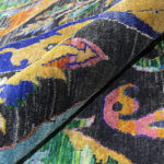 Pile on Modern Bidjar Style Silk and Wool Rug 30012 by Nazmiyal Rugs