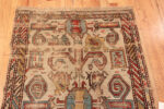 Top of Antique Caucasian Darband Dagestan Rug 74167 by Nazmiyal Rugs