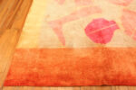 Top Corner of Vintage Indian Art Rug 74202 by Nazmiyal Rugs