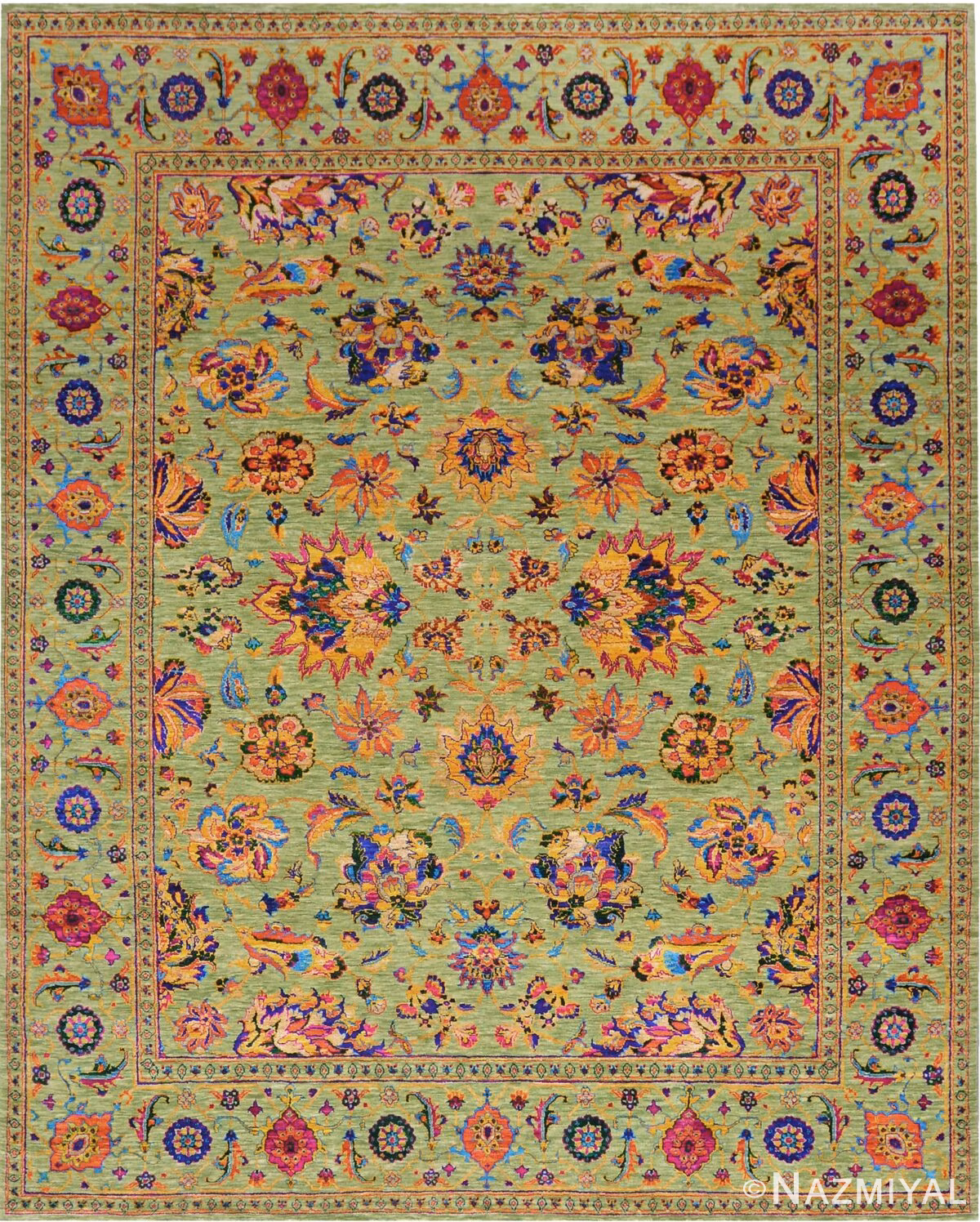 Modern Classic Floral Rug 30000 by Nazmiyal