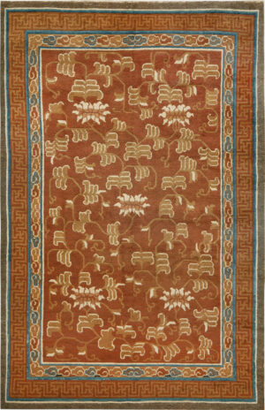 Antique Chinese Ningxia Rug 74304 by Nazmiyal Rugs