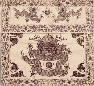 Antique Chinese Velvet Textile 74302 by Nazmiyal Rugs