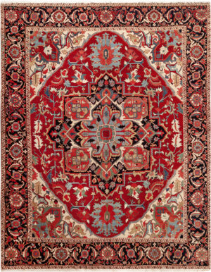 Antique Persian Heriz Rug 74331 by Nazmiyal Rugs