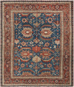 Antique Persian Heriz Rug 74330 by Nazmiyal Rugs