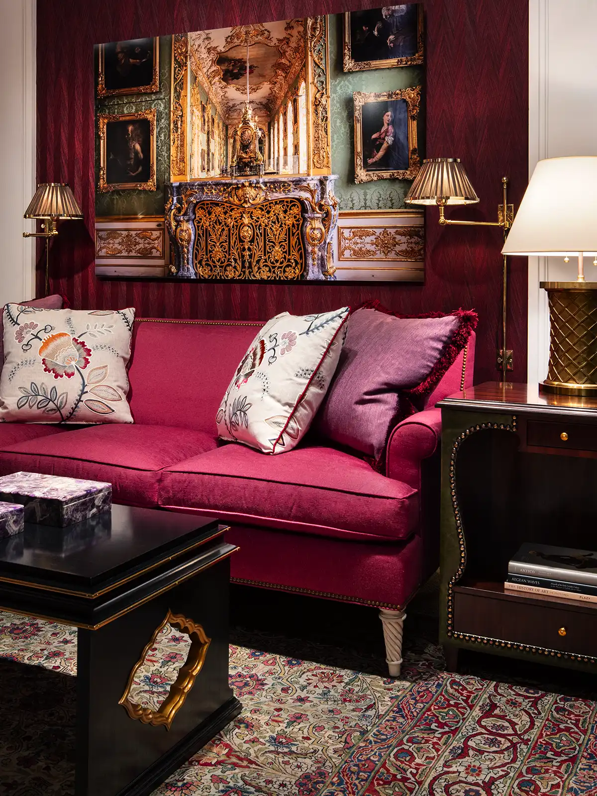 KERMAN RUGS — Elegant medallions and refined botanical detail