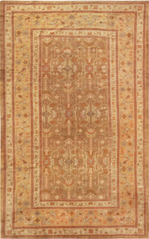 Antique Turkish Oushak Rug 74163 by Nazmiyal Rugs