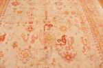 Field of Antique Turkish Oushak Rug Field of Antique Turkish Oushak Rug 74155 by Nazmiyal Rugs