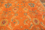 Field of Antique Turkish Oushak Rug 74329 by Nazmiyal Rugs