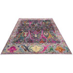 Floor View of Large Modern Bidjar Silk and Wool Rug 30017 by Nazmiyal Rugs