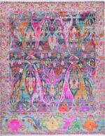 Large Modern Bidjar Silk and Wool Rug 30017 by Nazmiyal Rugs