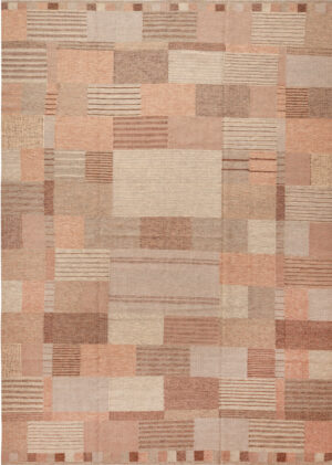 Modern Swedish Inspired Kilim Rug 74309 by Nazmiyal Rugs