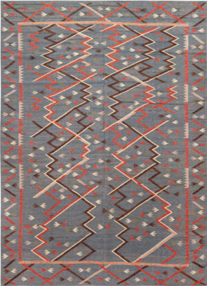 Modern Swedish-Inspired Kilim Rug 74313 by Nazmiyal Rugs