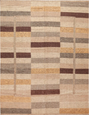 Modern Swedish Inspired Kilim Rug 74314 by Nazmiyal Rugs