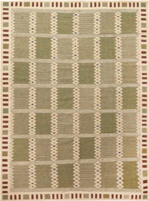 Modern Swedish Inspired Kilim Rug 74316 by Nazmiyal Rugs