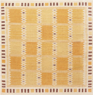 Modern Swedish Style Kilim Rug 74310 by Nazmiyal Rugs