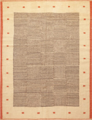 Modern Swedish Style Kilim Rug 74315 by Nazmiyal Rugs