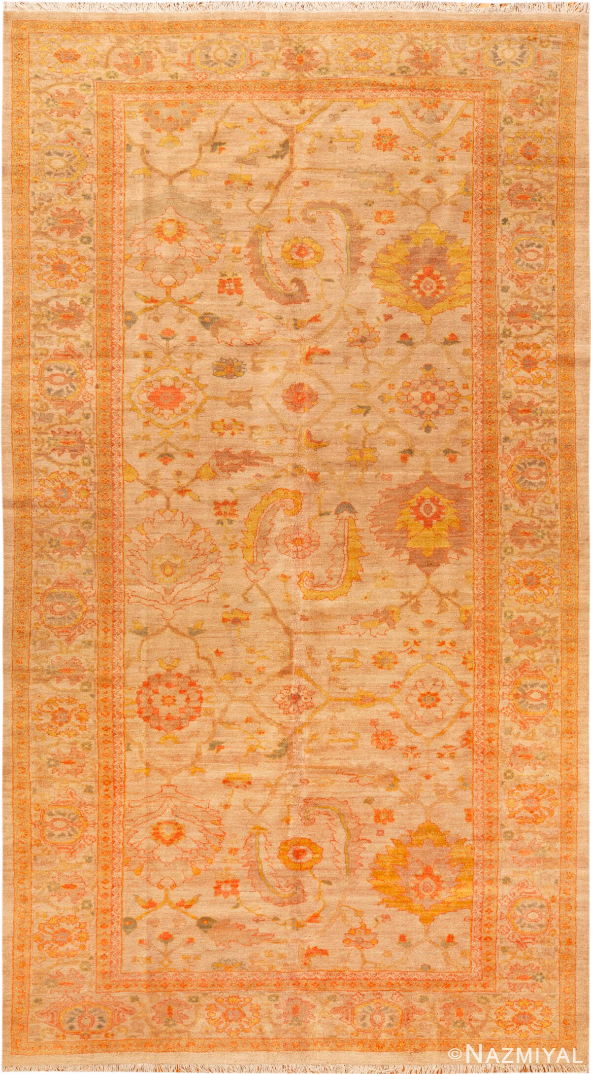 Modern Persian Sultanabad Rug 74320 by Nazmiyal Rugs