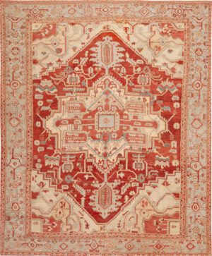 Antique Persian Serapi Rug 74423 by Nazmiyal Rugs