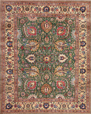 Antique Persian Tabriz Rug 74424 by Nazmiyal Rugs