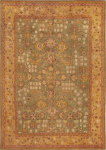Antique Turkish Oushak Rug Antique Turkish Oushak Rug 74422 by Nazmiyal Rugs
