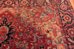Close Up of Antique Persian Heriz Rug 74047 by Nazmiyal Collection