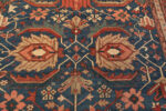 Design on Antique Persian Heriz Rug 74330 by Nazmiyal Rugs