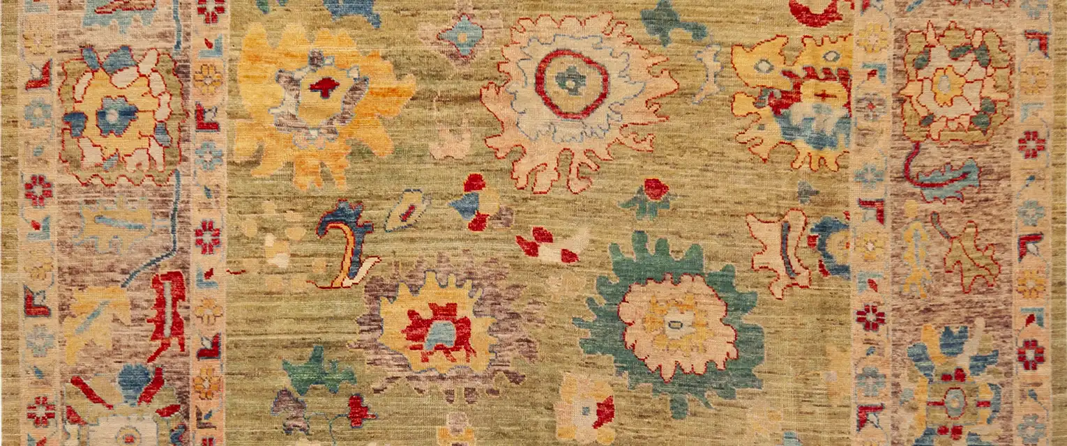 Antique Persian Bakshaish Rug