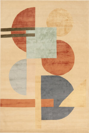 Modern Nazmiyal Atelier Silk and Wool Rug 61272 by Nazmiyal Rugs