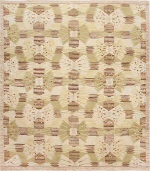Modern Swedish-Style Kilim Rug 74397 by Nazmiyal Rugs