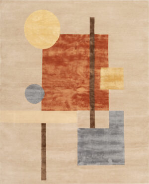 Modern Nazmiyal Atelier Silk and Wool Rug 61275 by Nazmiyal Rugs
