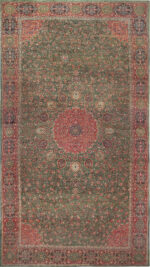 Oversize Antique Persian Tabriz Rug 15432 by Nazmiyal Collection