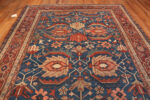 Top of Antique Persian Heriz Rug 74330 by Nazmiyal Rugs