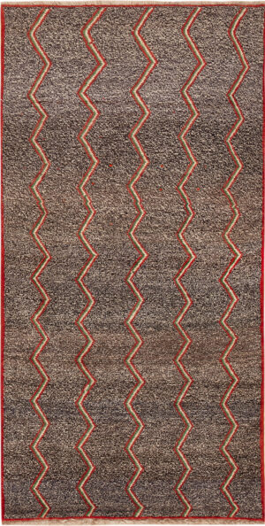 Vintage Persian Gabbeh Rug 74357 by Nazmiyal Rugs