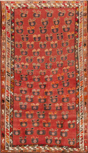 Vintage Persian Gabbeh Rug 74361 by Nazmiyal Rugs