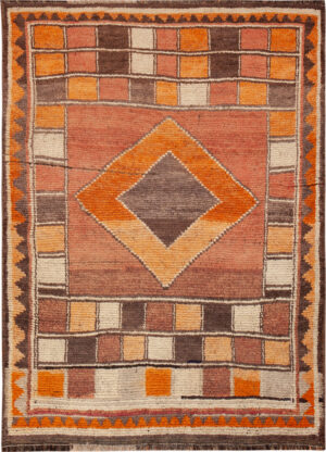 Vintage Persian Gabbeh Rug 74372 by Nazmiyal Rugs