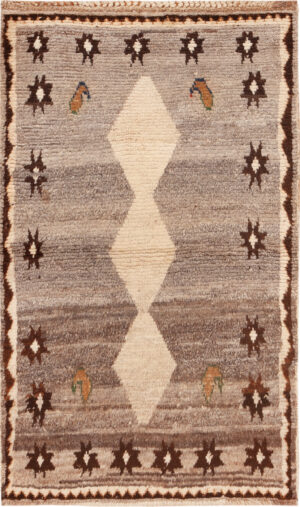 Vintage Persian Gabbeh Rug 74373 by Nazmiyal Rugs