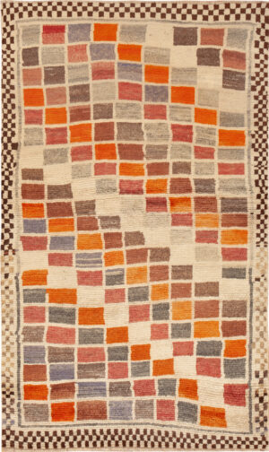 Vintage Persian Gabbeh Rug 74380 by Nazmiyal Rugs