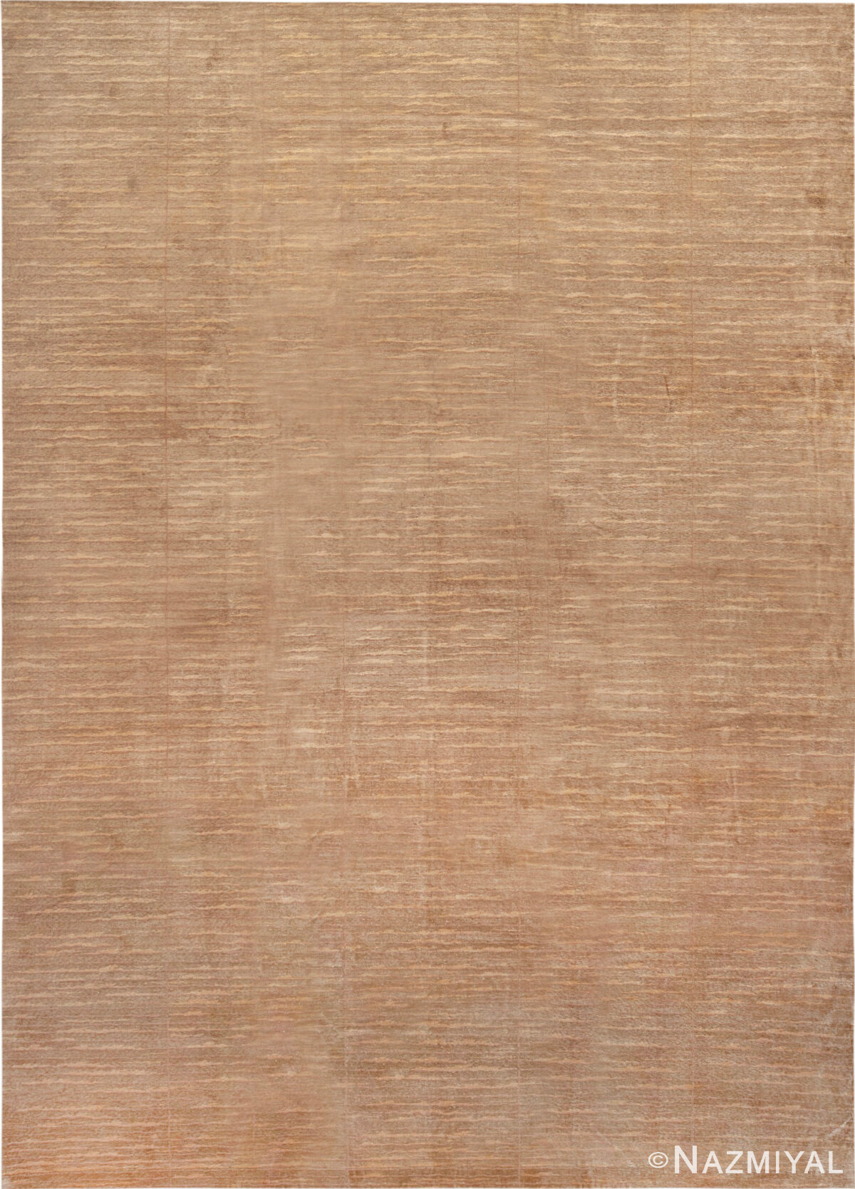 Modern Silk and Wool Central Asia Rug 74323 by Nazmiyal Rugs