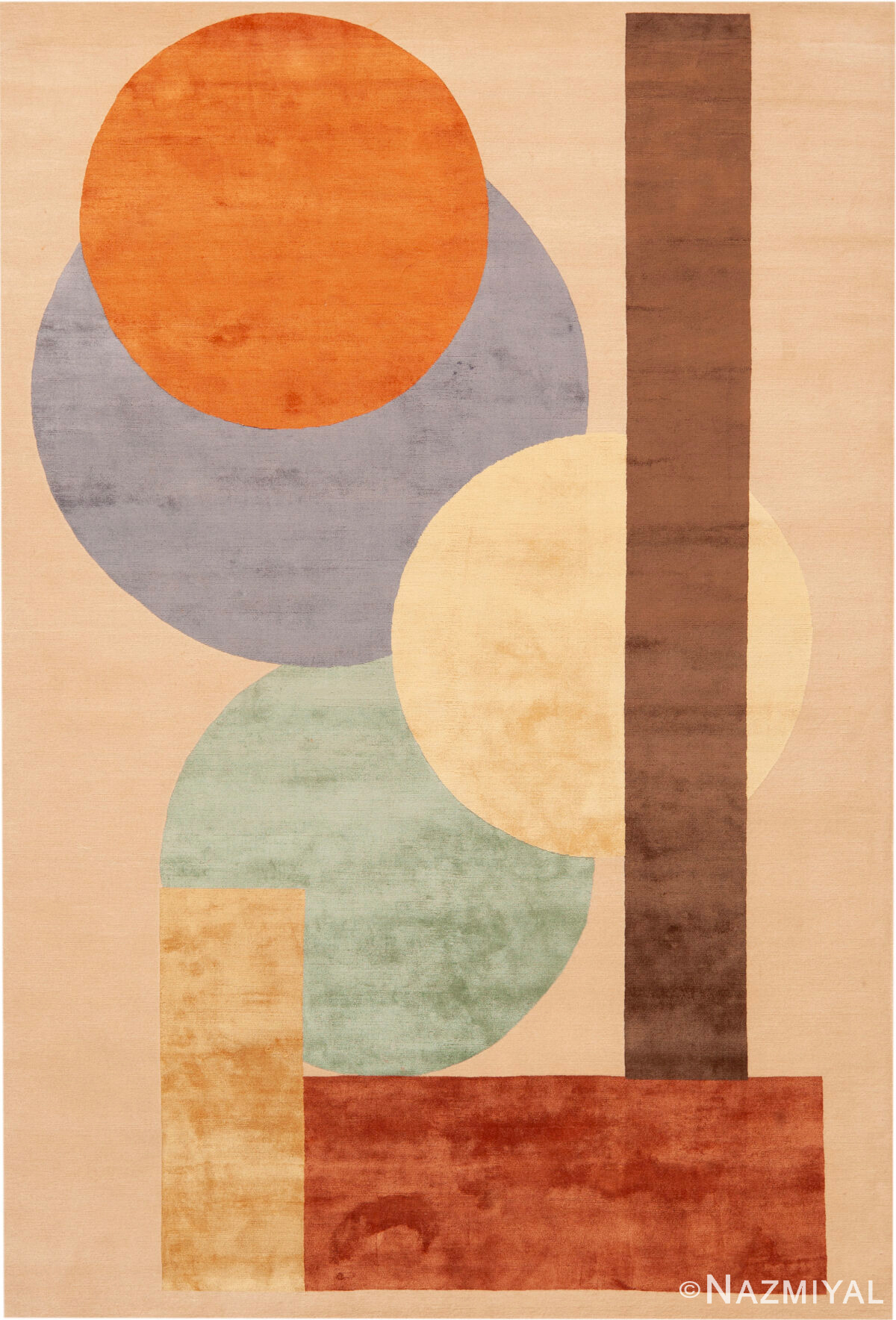 Modern Nazmiyal Atelier Silk and Wool Rug 61276 by Nazmiyal Rugs