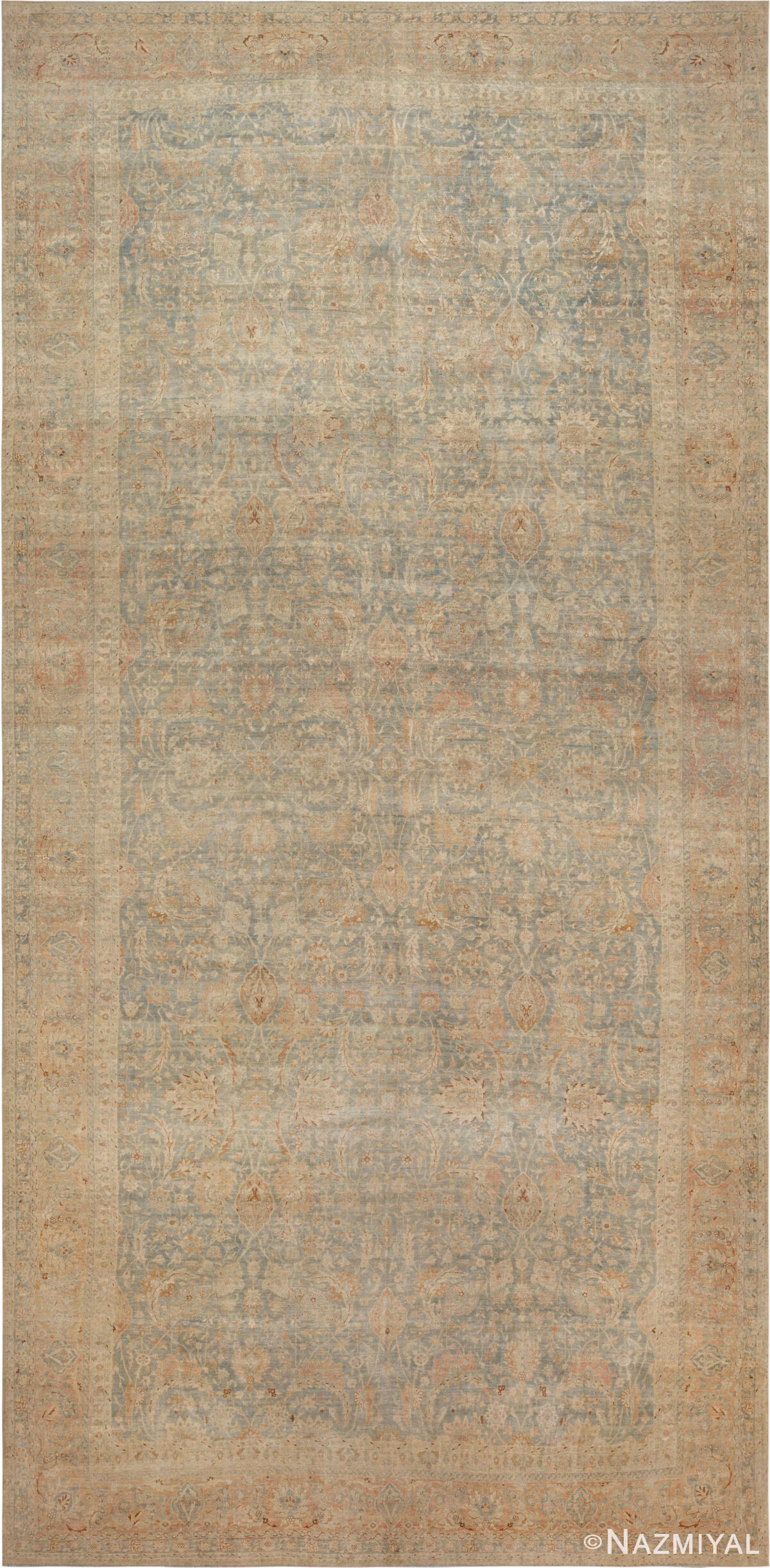 Oversize Antique Persian Kerman Rug 72979 by Nazmiyal Rugs
