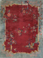 Antique Chinese Art Deco Rug 74484 by Nazmiyal Collection