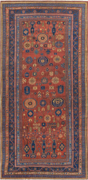 Antique East Turkestan Khotan Rug 74486 by Nazmiyal Rugs