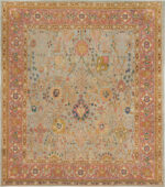 Antique Indian Agra Rug 74479 by Nazmiyal Collection